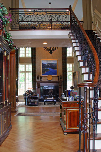 Beautiful Custom-Designed Iron Staircase Balusters